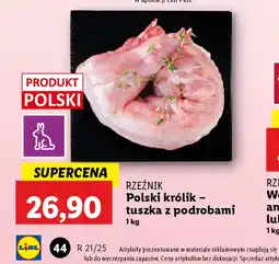 Lidl Polski króliktuszka z podrobami oferta