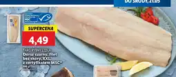 Lidl Dorsz czarny, filet bez skóry, XXL oferta