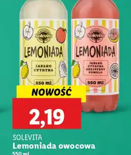 Lidl Lemoniada owocowa Solevita oferta