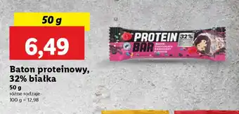 Lidl Baton proteinowy oferta