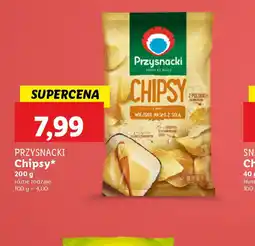 Lidl Chipsy Przysnacki oferta