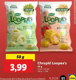 Lidl Chrupki Loopea's oferta