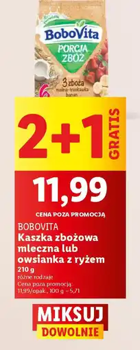 Lidl Kaszka Bobovita oferta