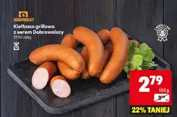Delikatesy Centrum Kiełbasa grillowa z serem Dobrowolscy oferta