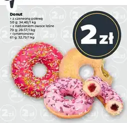 Netto Donut z nadzieneim owoce leśne oferta