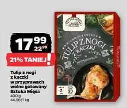 Netto Tulip z nogi kaczki w przyprawach wolno gotowany Sztuka Mięsa Netto oferta