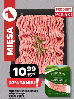 Netto Mięso mielone ze schabu wieprzowego Dolina Dobra oferta