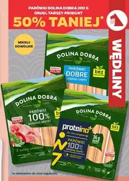 Netto Parówki z proteiną Dolina Dobra oferta