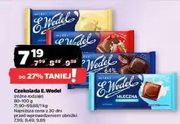 Netto Czekolada klasyczna mleczna E. Wedel oferta