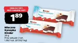 Netto Baton Kinder Mleczna Kanapka oferta