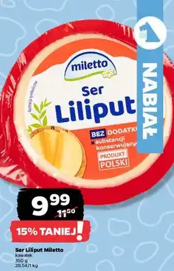 Netto Ser liliput Miletto oferta