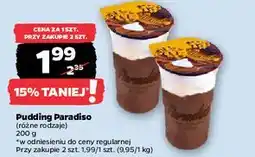Netto Pudding z bitą śmietaną czekoladowy Paradiso oferta