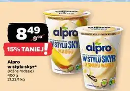 Netto Jogurt wanilia Alpro Skyr Style oferta