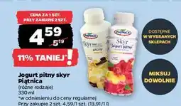 Netto Jagurt nektarynka-malina Piątnica Skyr oferta
