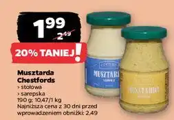 Netto Musztarda stołowa Chestfords oferta