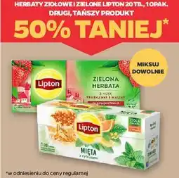 Netto Herbata ziołowe i zielone Lipton oferta