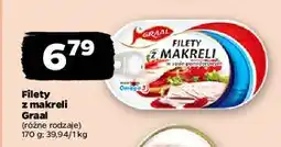 Netto Filety z makreli w sosie pomidorowym Graal oferta