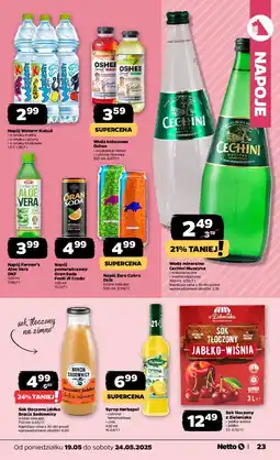 Netto Napój aloesowy Okf Farmer's Aloe Vera oferta