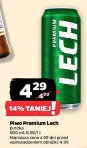 Netto Piwo Lech Premium oferta