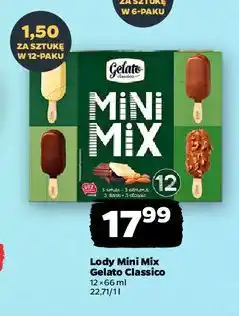 Netto Lody mini mix Gelato Classico oferta