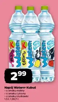 Netto Woda truskawkowa Kubuś Waterrr oferta