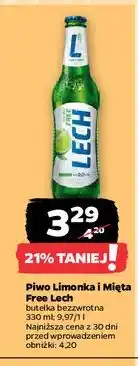 Netto Piwo Lech Free Limonka Z Miętą oferta