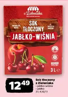 Netto Sok jabłkowy Z Zieleniaka Netto oferta