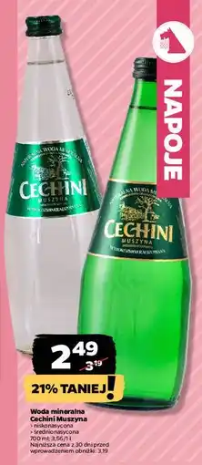 Netto Woda wysokozmineralizowana Muszyna Cechini oferta