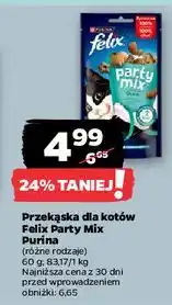 Netto Karma dla kotów ocean mix Purina Felix Party Mix oferta