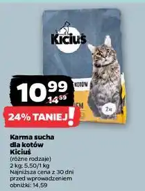 Netto Karma dla kota z drobiem Kiciuś oferta