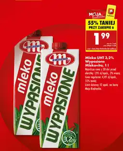 Biedronka Mleko UKT 3.2% Wypasione oferta
