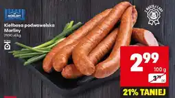 Delikatesy Centrum Kiełbasa podwawelska Morliny oferta