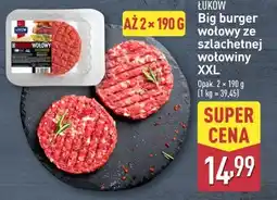 ALDI Big burger wołowy ze szlachetnej wołowiny XXL oferta
