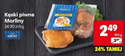 Delikatesy Centrum Kęski piwne Morliny oferta