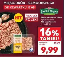 Kaufland Mięso mielone z fileta z piersi kurczaka Stoisko mięsne oferta