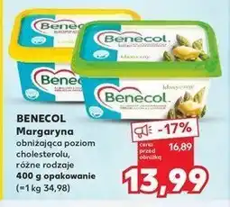 Kaufland Margaryna Benecol classic Benecol raisio oferta