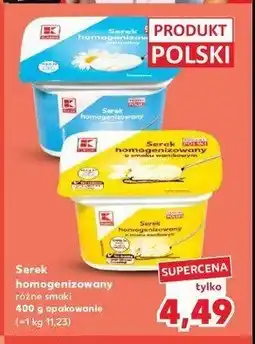 Kaufland Serek naturalny K-classic oferta