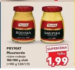 Kaufland Musztarda sarepska Prymat oferta