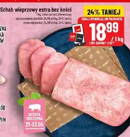 Polomarket Schab wieprzowy extra bez kości 1kg POLOmarket oferta
