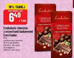 Polomarket Czekolada mleczna z orzechami laskowymi Conchador 100g oferta