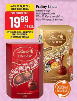 Polomarket Praliny Lindor Lindt & Sprüngli oferta
