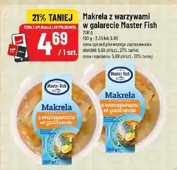 Polomarket Makrela z warzywami w galarecie Master Fish oferta