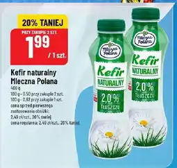 Polomarket Kefir naturalny Mleczna Polana 400g oferta