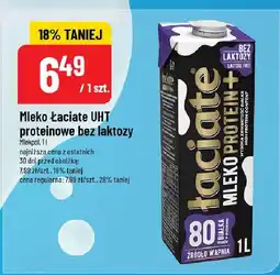 Polomarket Mleko Łaciate UHT proteinowe bez laktozy 1L oferta