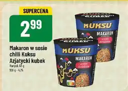 Polomarket Makaron w sosie chili Kuksu Azjatycki kubek 83g Hapcol oferta