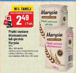 Polomarket Płatki owsiane błyskawiczne Marysia 500g oferta