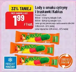 Polomarket Lody Kaktus cytryna i truskawka 45ml Froneri oferta