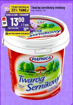 Polomarket Twaróg sernikowy mielony Piątnica 1kg oferta