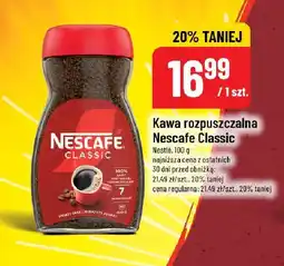 Polomarket Kawa rozpuszczalna Nescafe Classic 100g oferta