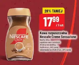 Polomarket Kawa rozpuszczalna Nescafe Creme Sensazione 100g oferta